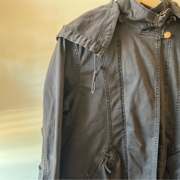 🍂 Anthropologie Fall 3 in 1 Coat Removable Quilted Vest S - Picture 13 of 17